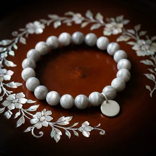 펄 차돌빛 Heritage 팔찌